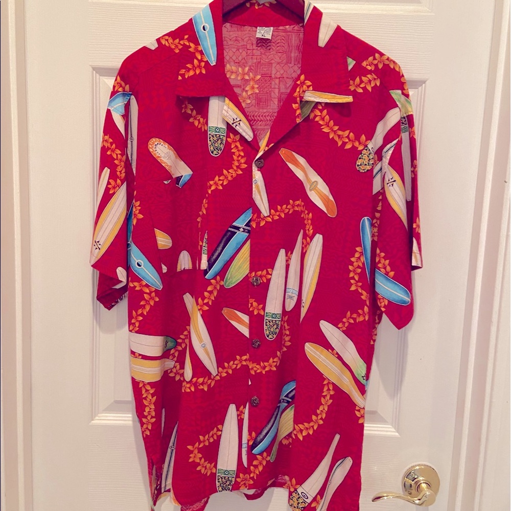 Surf Board Hawaiian Shirt